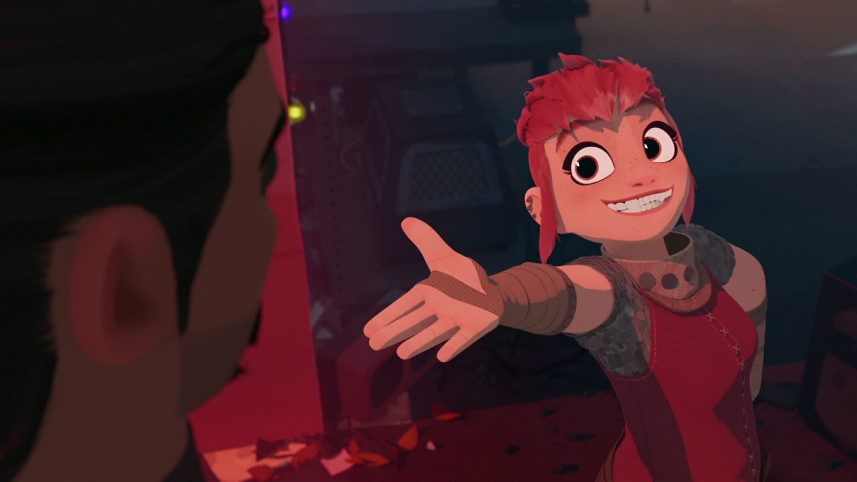 A film guide that uses the film 'Nimona' to discuss graphic novels, magic a