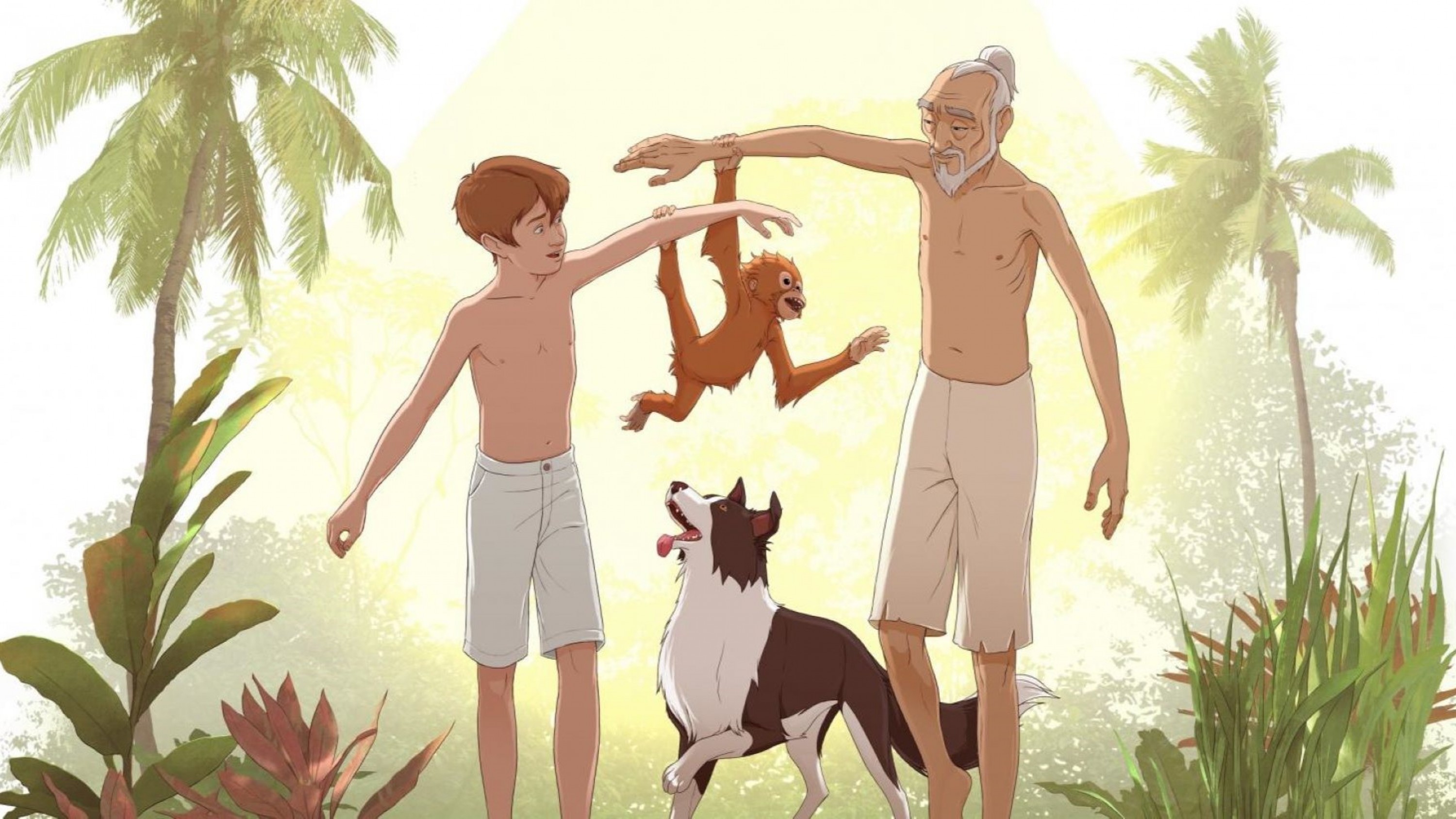A film guide that uses the film 'Kensuke's Kingdom' to discuss families, an