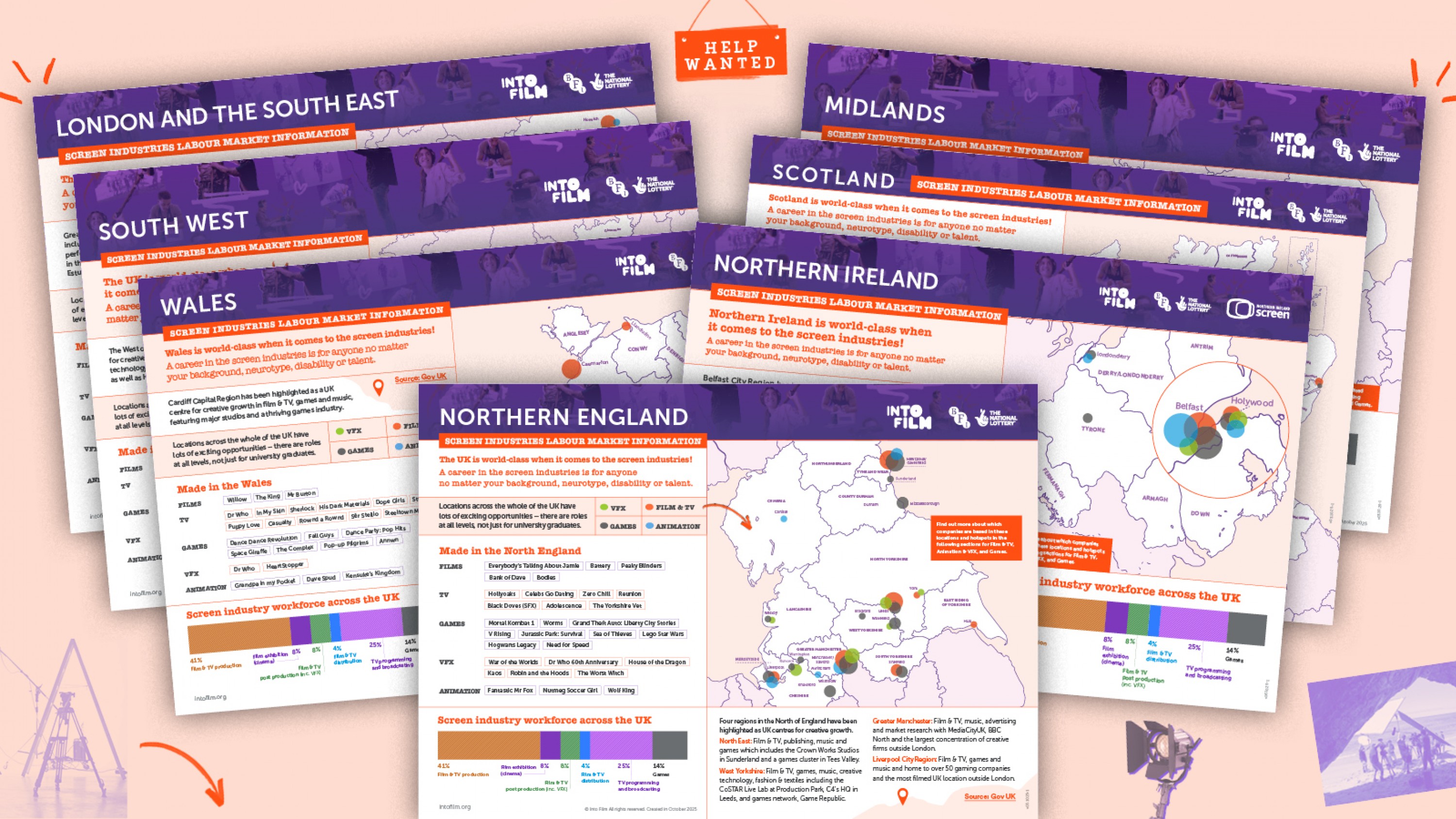 Screen career opportunities available across the UK haven’t always been eas