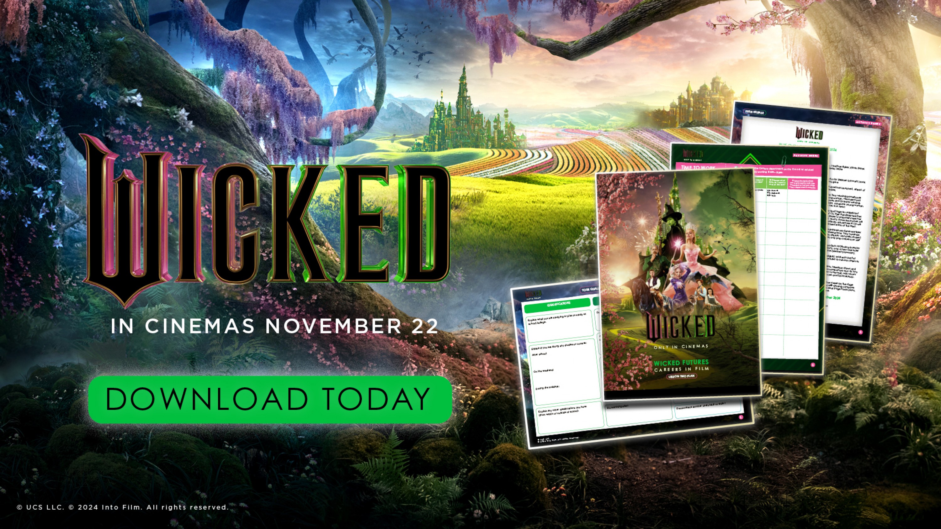 Our new resource Wicked Futures: Careers in Film created in collaboration w