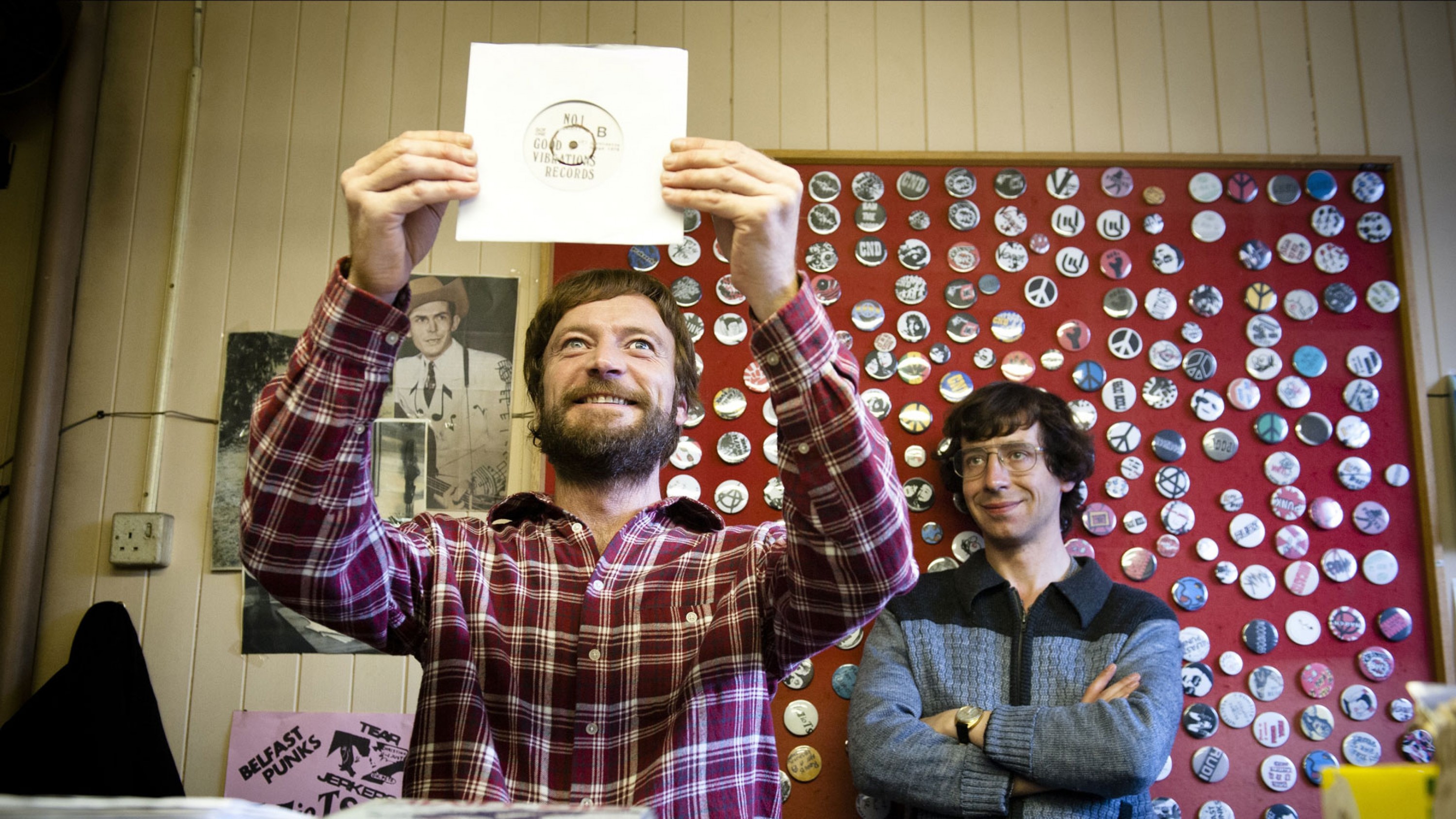 A film guide that looks at Good Vibrations (2012), exploring its key topics