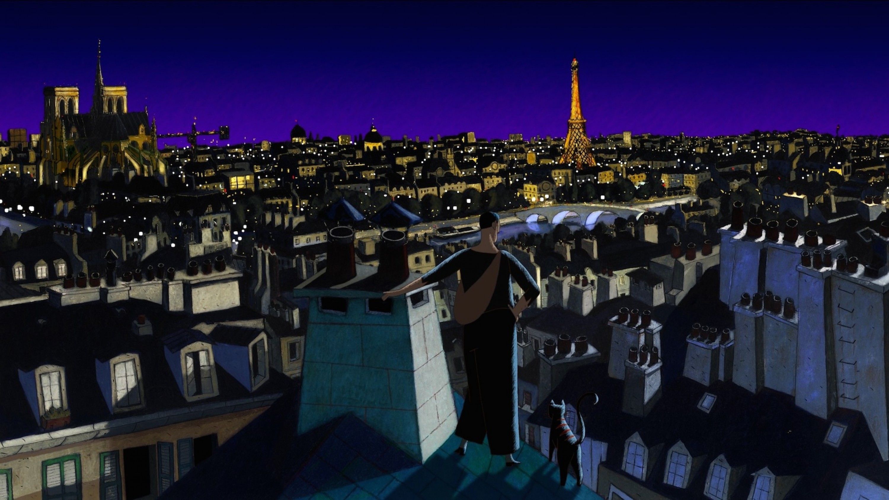 Learn how to use French-language animation 'A Cat in Paris' to support chil