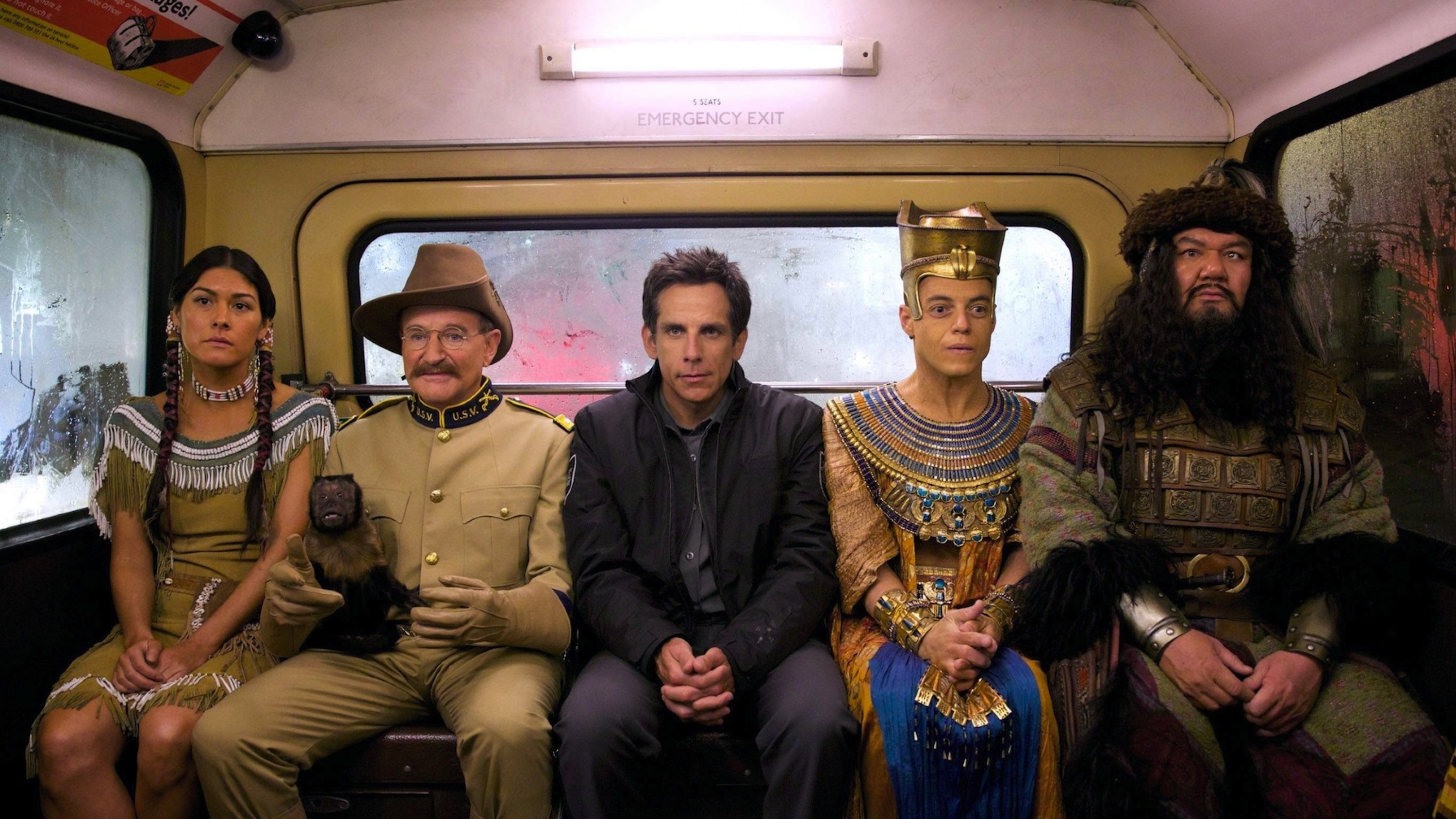 A film guide that looks at Night at the Museum: Secret of the Tomb (2014), 