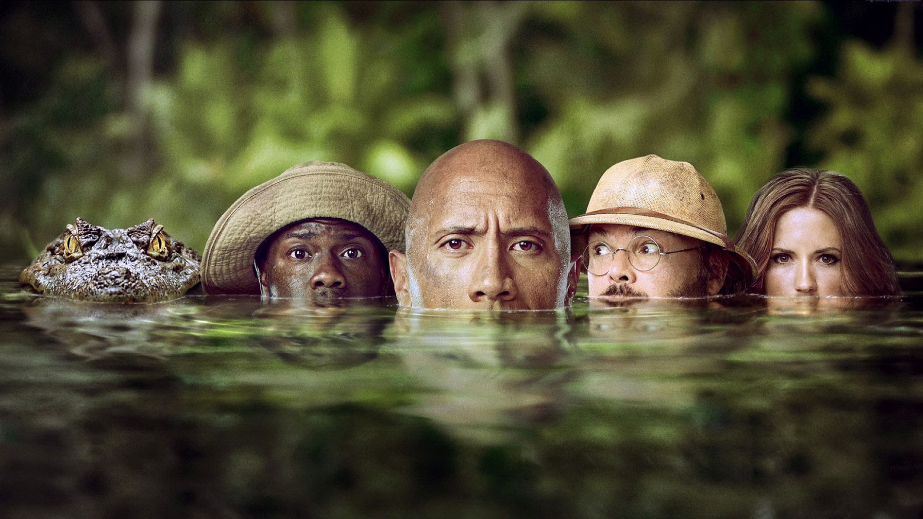 A film guide that looks at Jumanji: Welcome to the Jungle (2017), exploring