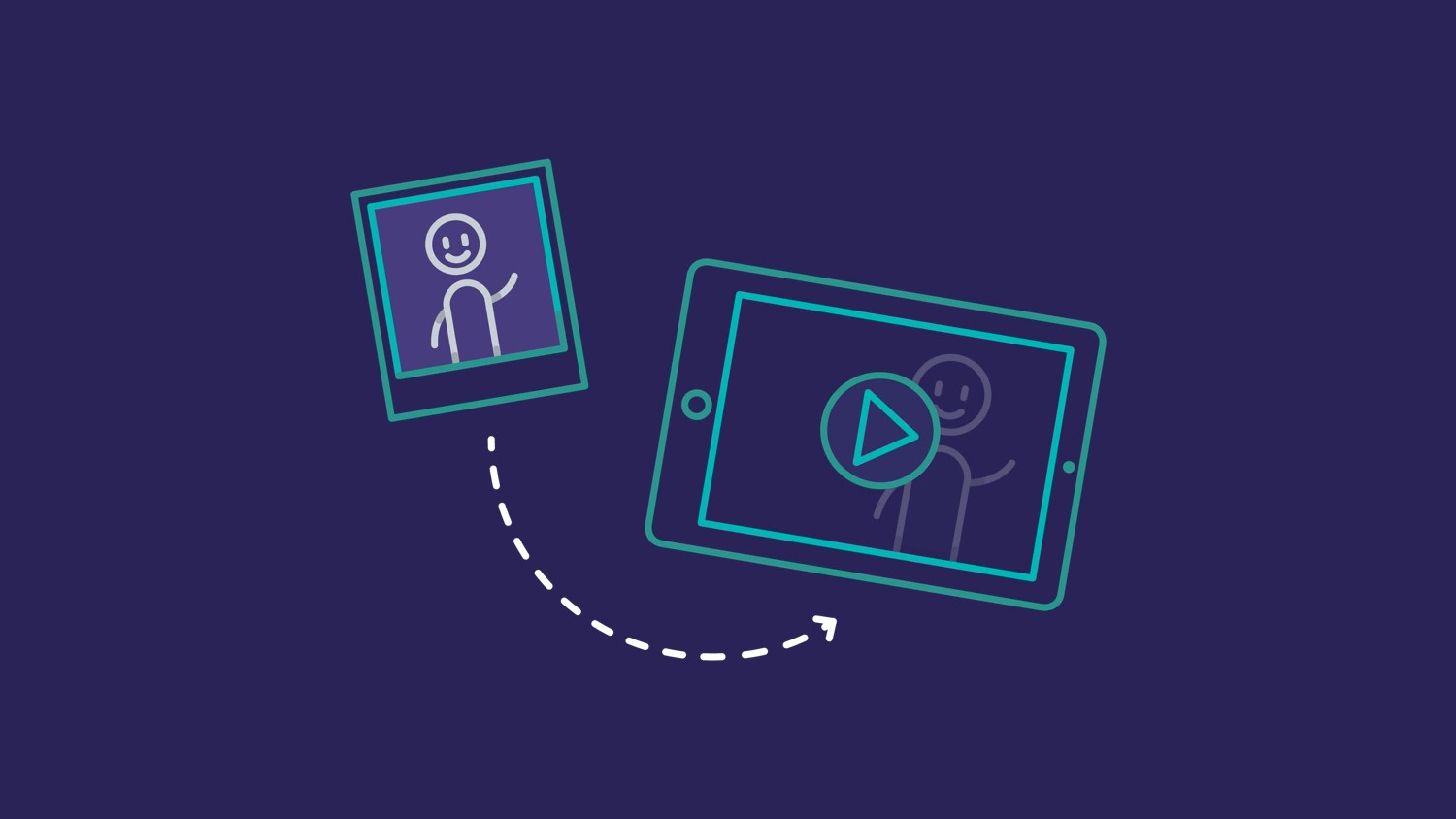 Pupils analyse their portrait photographs before translating them into shor