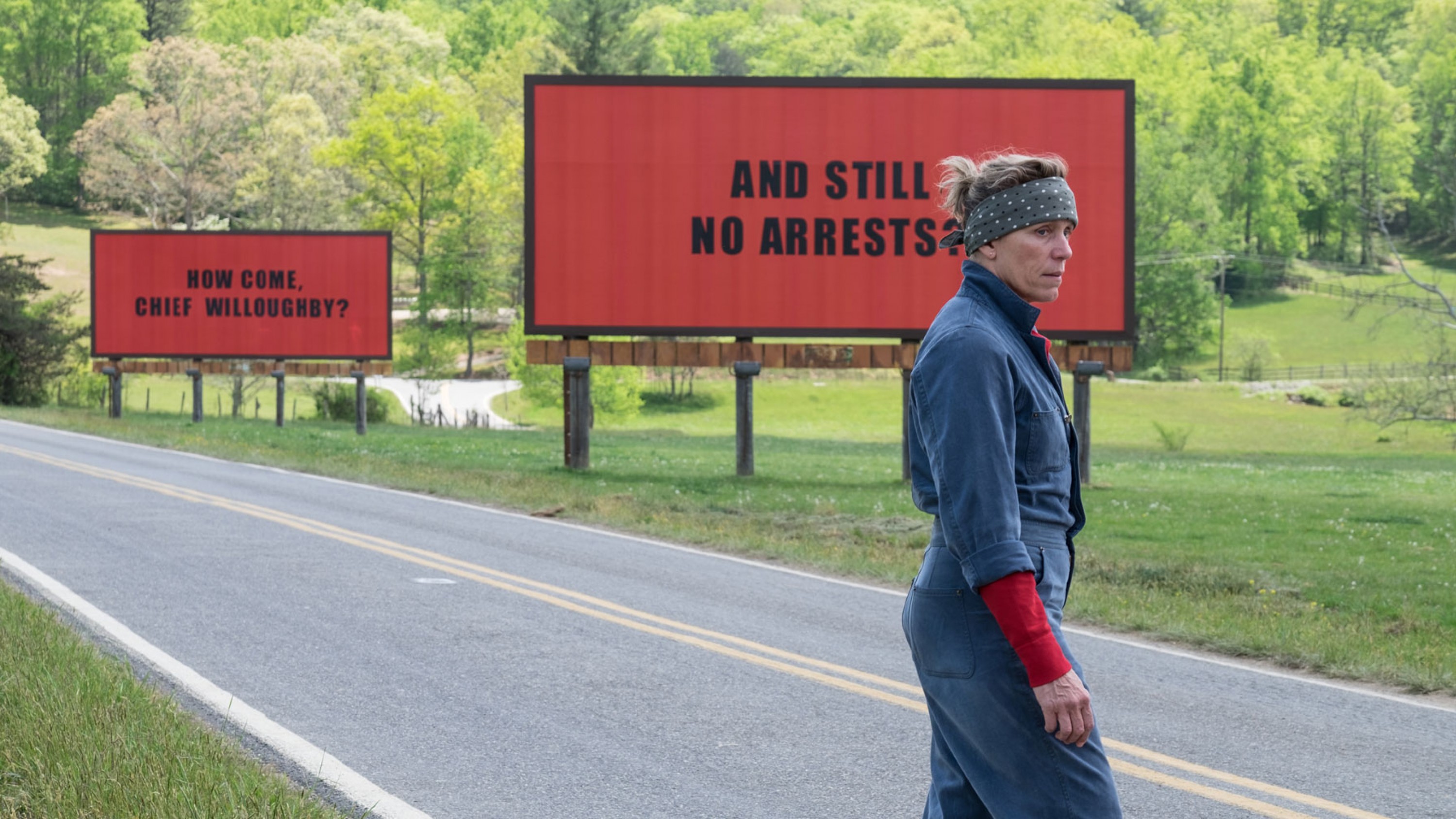 A film guide that looks at Three Billboards Outside Ebbing, Missouri (2017)