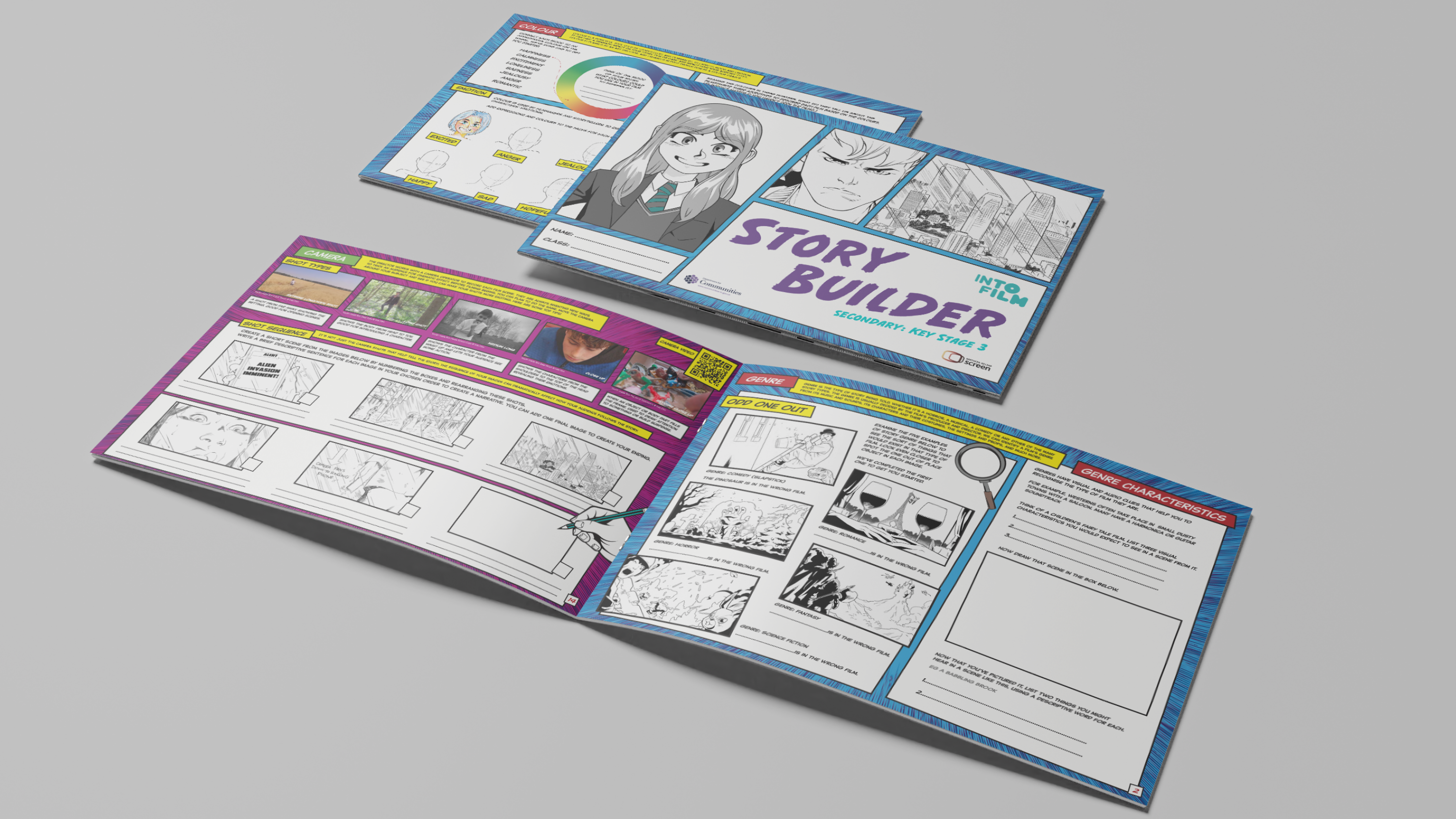 Resource - Story Builder: Key Stage 3 - Into Film