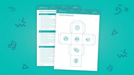 An activity sheet to accompany the Expressive Performance lesson. thumbnail