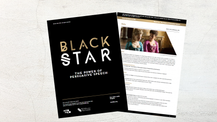 Black Star: The Power of Persuasive Speech PDF thumbnail