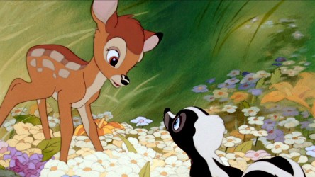 A film guide that looks at Bambi (1942), exploring topics such as friendshi