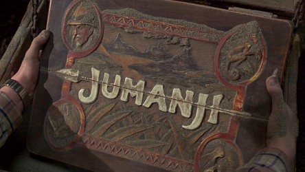 A film guide that looks at Jumanji (1995), exploring topics such as games, 