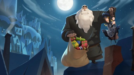 A resource that uses Klaus to explore and discuss the origins of Christmas 