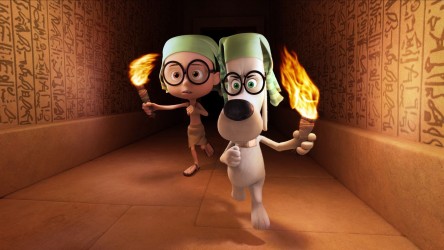 A PowerPoint film guide that looks at 'Mr Peabody & Sherman' (2014). thumbn
