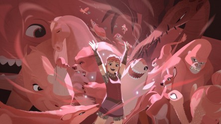 A PowerPoint presentation about the film 'Nimona' (2023). thumbnail