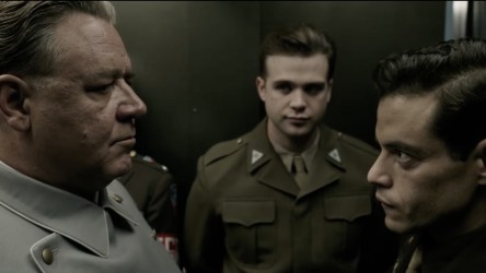 A film guide that looks at Nuremberg (2025), examining the law and ethics s