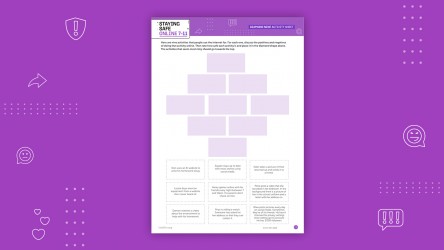 A diamond nine activity sheet to use with this lesson. thumbnail