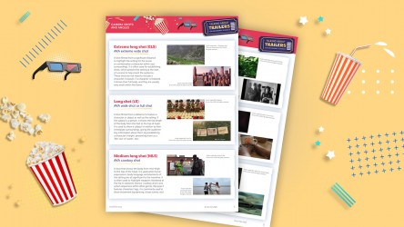 An optional activity sheet to use with Talking About Trailers thumbnail