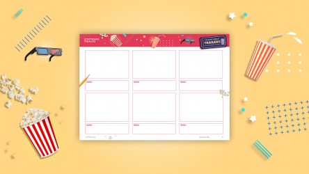 An optional activity sheet to use with Talking About Trailers thumbnail