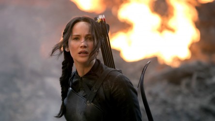 A film guide that looks at The Hunger Games (2012), exploring its key topic