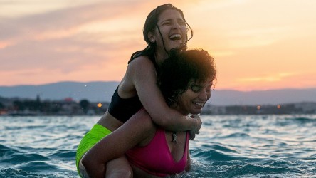 A PowerPoint about the film 'The Swimmers' (2022). thumbnail