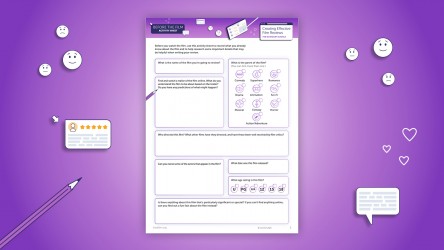 This is the first activity sheet of the lesson. thumbnail