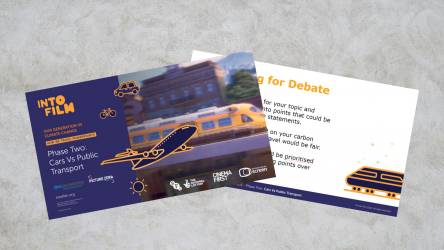 Engage your students in debating the pros & cons of cars & public transport