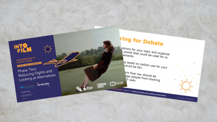 Engage your students in debating how we might reduce frequent flying. thumb
