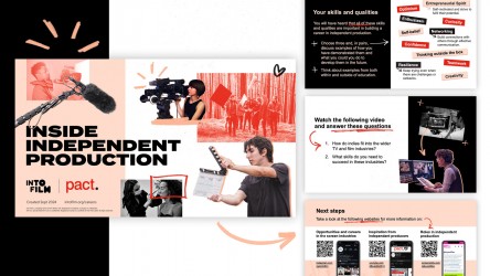 Shine a light on the importance of independent production and explore caree