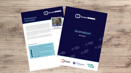A resource for young people to learn about the role of a Animator. thumbnai