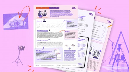 An activity sheet looking at how to network safely thumbnail