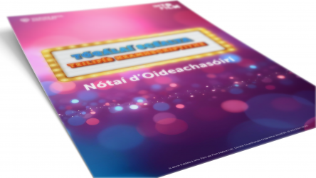 Educators' notes to accompany the resource in Irish. thumbnail