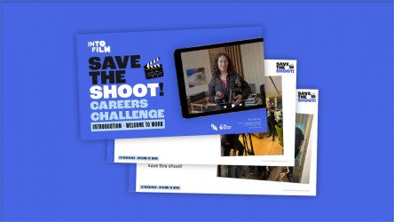 A student facing PowerPoint introducing this careers challenge thumbnail