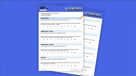 An activity sheet to encourage students to reflect on their skills thumbnai