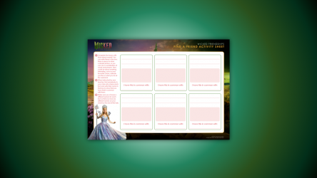 Forge connections in this activity promoting community and communication. t