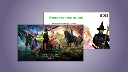 An engaging Literacy focused lesson unlocking careers behind the camera. th