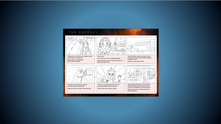 Inspire entrants with this example entry based on route 1 - draw it. thumbn