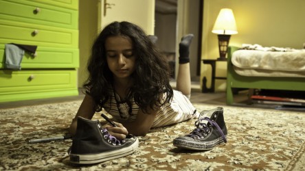 A film guide that looks at Wadjda (2012), exploring its key topics and them