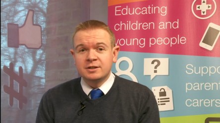 Childnet's Gareth Cort explores ways in which students can be safe online. 
