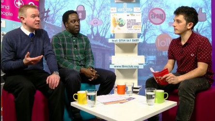 Teacher Malcolm and Childnet's Gareth Cort talk about staying safe online. 