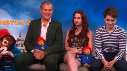 Paddington 2 INTERVIEWS Hugh Bonneville, Madeleine Harris & Sam Joslin thum
