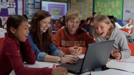 Explore internet safety with 7-11 year olds through film. thumbnail