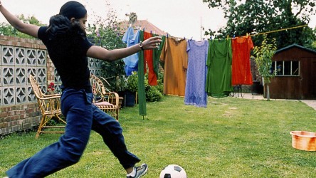 A film guide that looks at Bend it Like Beckham (2002), exploring its key t