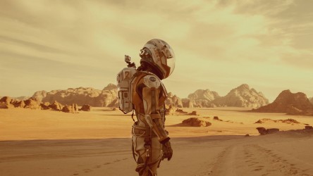 A film guide that looks at The Martian (2015), exploring its key topics and