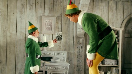 A film guide that looks at Elf (2003), exploring its key topics and themes 