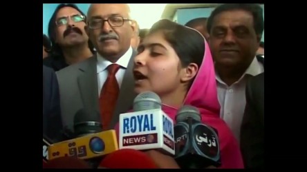 Malala and her father decide to make their voices heard. thumbnail