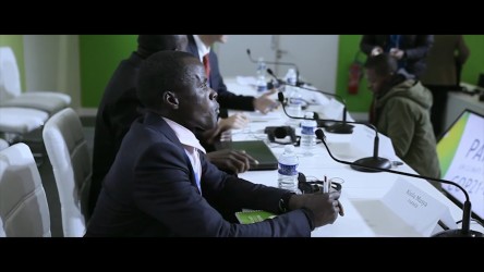 Kisilu speaks at the Conference of the Parties (COP) summit. thumbnail