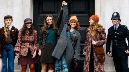 A film guide that looks at Misbehaviour (2020), exploring its key topics an