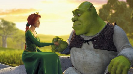 A film guide that looks at Shrek (2001), exploring its key topics and theme