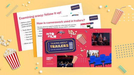 Resource - Talking about Trailers: PG, 12A and 15+ - Into Film