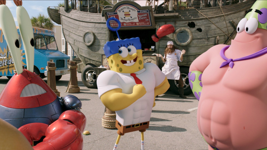 Watch spongebob out outlet of water online free